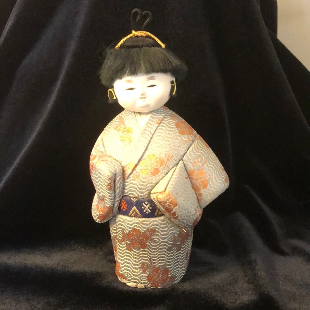 Vintage Bisque Japanese Figurine